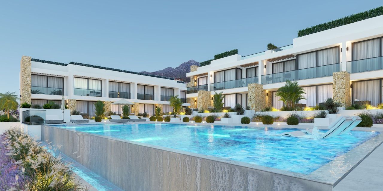 Апартаменты в Кирении, Кипр, 65 м² - фото 1