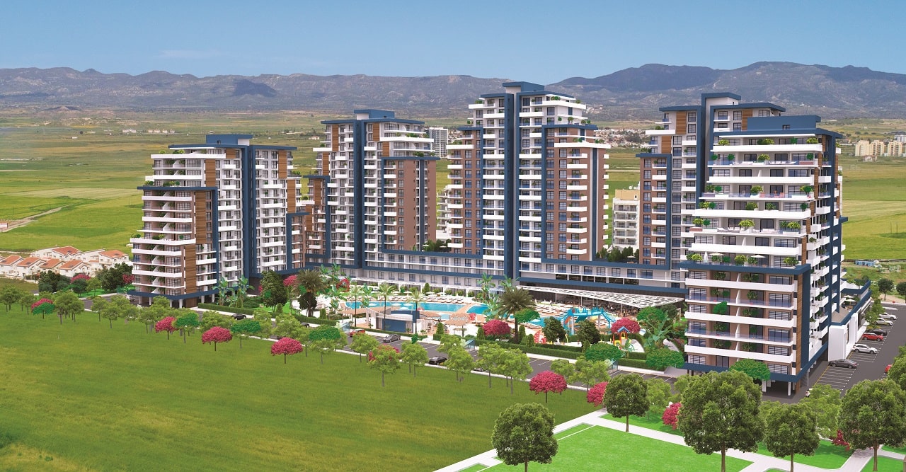 Апартаменты в Фамагусте, Кипр, 68 м² - фото 1