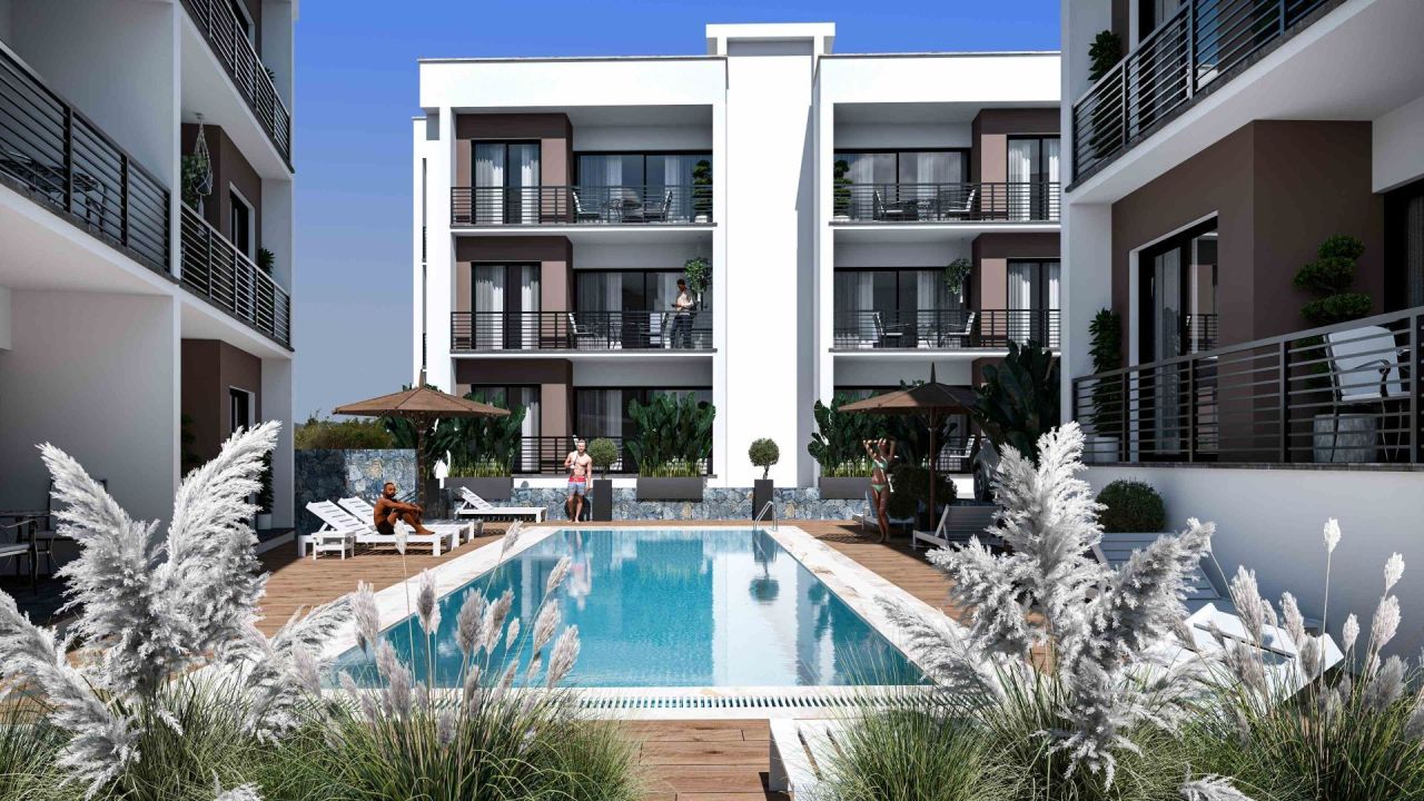 Апартаменты в Алсанджаке, Кипр, 75 м² - фото 1