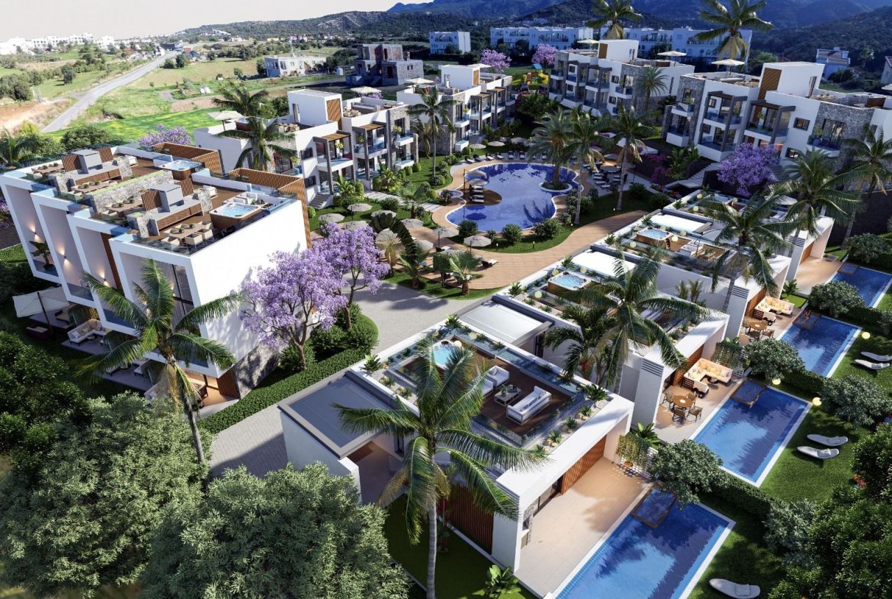 Апартаменты в Эсентепе, Кипр, 57 м² - фото 1