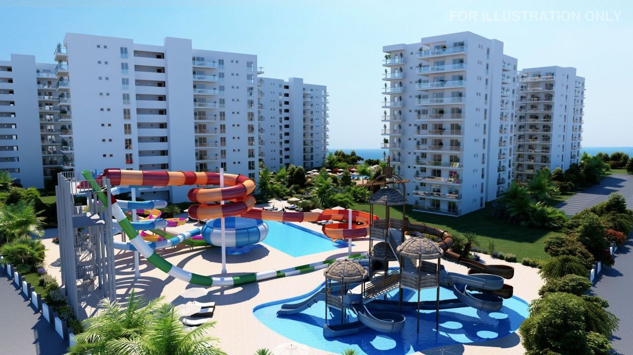 Апартаменты в Фамагусте, Кипр, 63 м² - фото 1