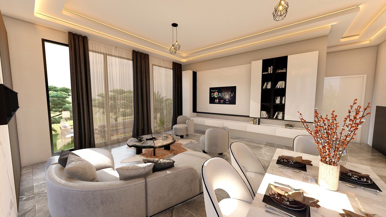 Апартаменты в Алсанджаке, Кипр, 53.7 м² - фото 1