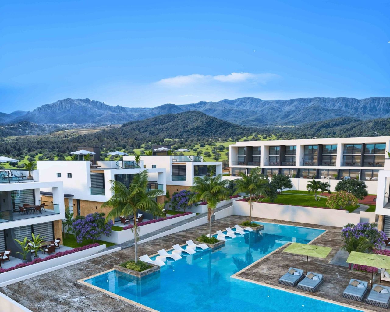 Апартаменты в Кирении, Кипр, 100 м² - фото 1