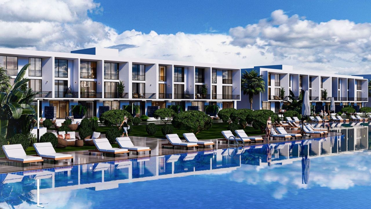 Апартаменты в Фамагусте, Кипр, 48 м² - фото 1