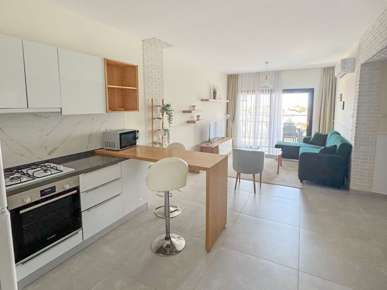 Апартаменты в Фамагусте, Кипр, 60 м² - фото 2