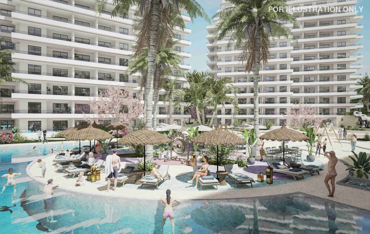 Апартаменты в Фамагусте, Кипр, 60 м² - фото 2