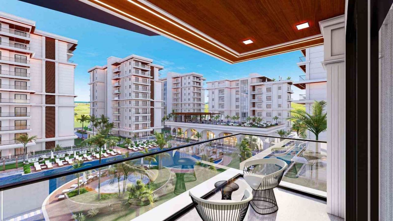 Апартаменты в Фамагусте, Кипр, 60 м² - фото 2