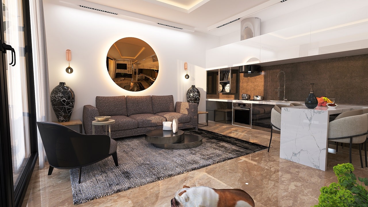 Апартаменты в Фамагусте, Кипр, 80 м² - фото 2