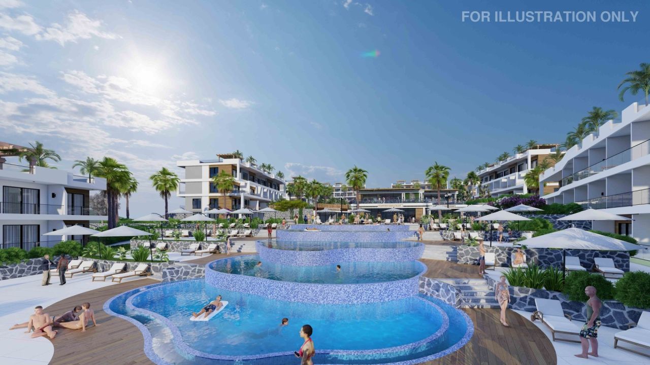 Апартаменты в Эсентепе, Кипр, 34 м² - фото 2