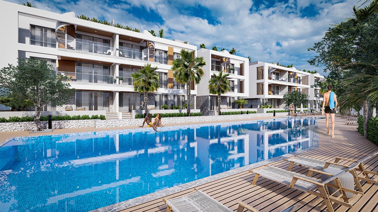 Апартаменты в Алсанджаке, Кипр, 92 м² - фото 2