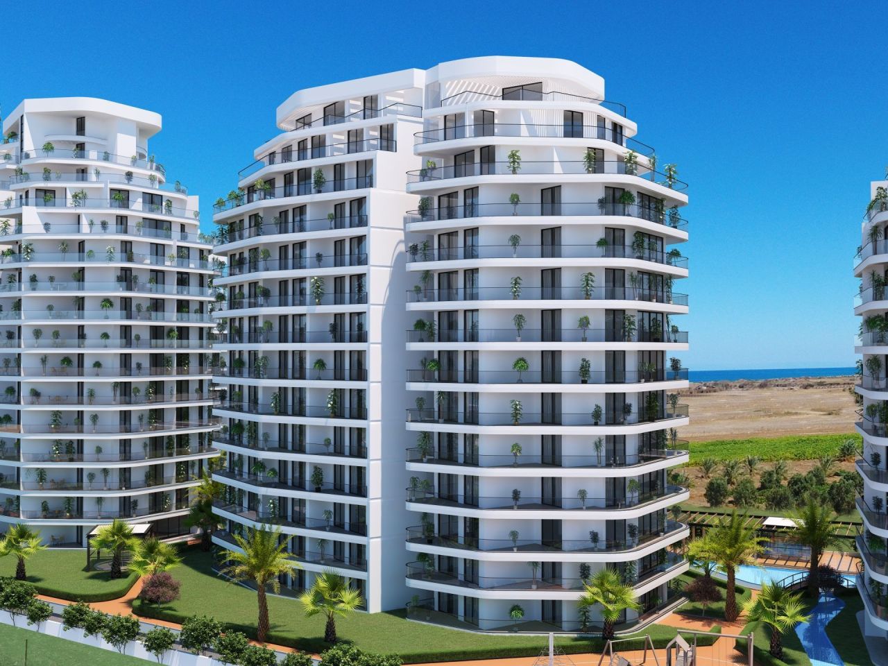 Апартаменты в Газиверене, Кипр, 34 м² - фото 3