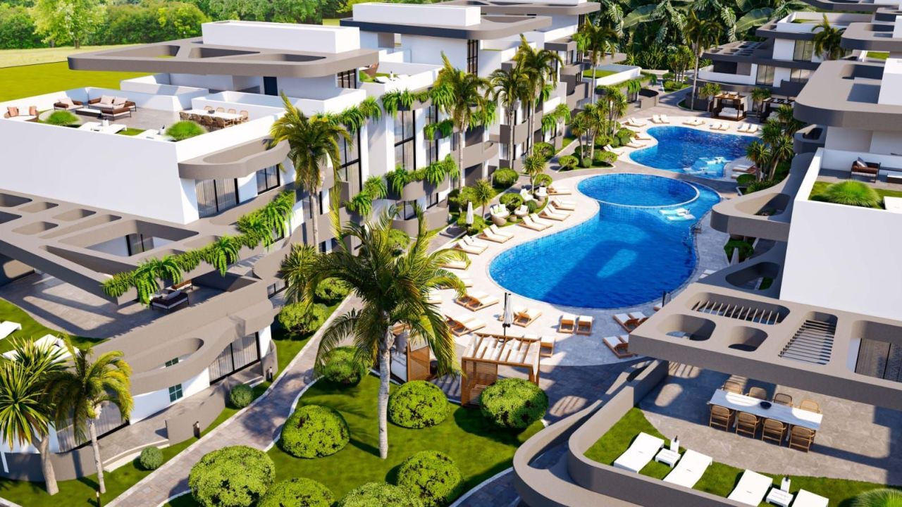 Апартаменты в Фамагусте, Кипр, 35 м² - фото 3