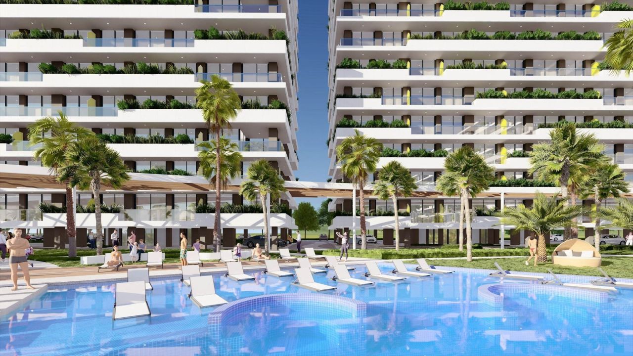 Апартаменты в Фамагусте, Кипр, 41 м² - фото 3