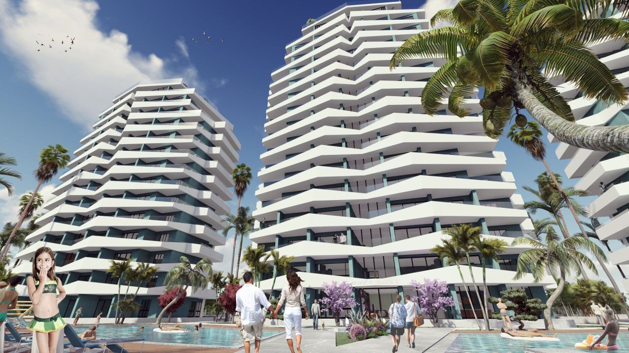 Апартаменты в Фамагусте, Кипр, 47.7 м² - фото 3