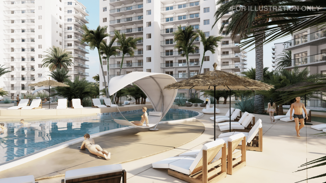 Апартаменты в Фамагусте, Кипр, 94 м² - фото 3