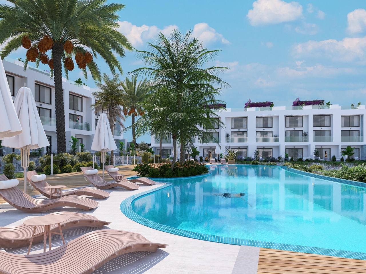 Апартаменты в Эсентепе, Кипр, 67 м² - фото 3