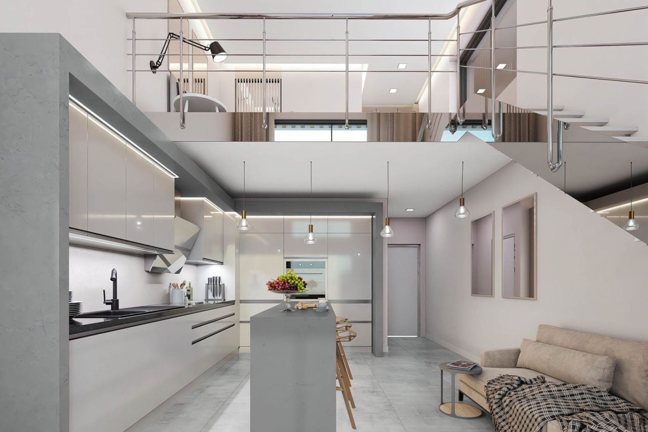 Апартаменты в Кирении, Кипр, 63 м² - фото 3