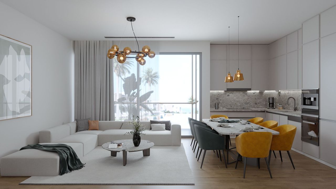 Апартаменты в Кирении, Кипр, 80 м² - фото 4