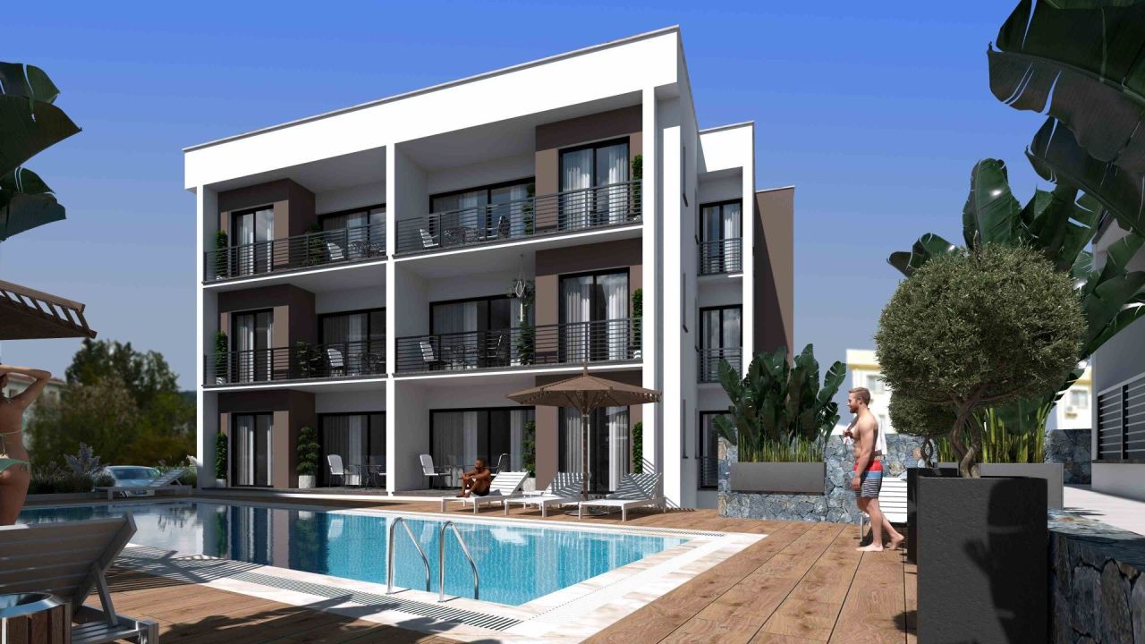 Апартаменты в Алсанджаке, Кипр, 75 м² - фото 4