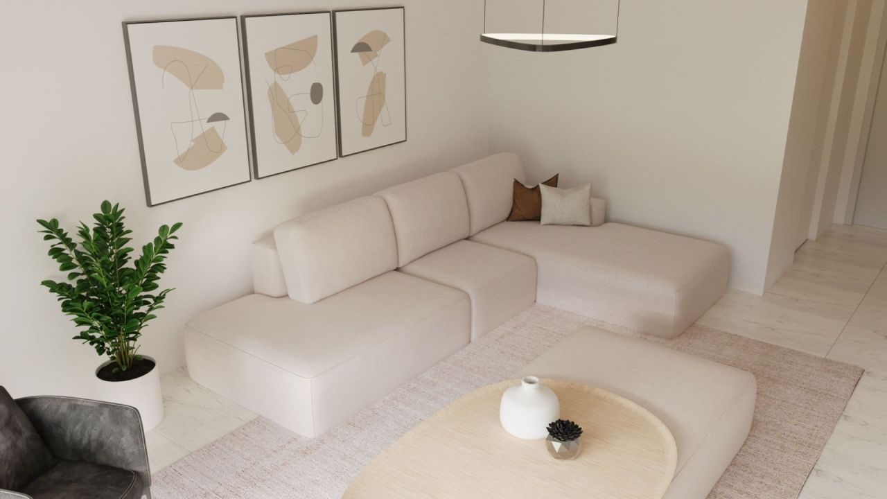 Апартаменты в Фамагусте, Кипр, 48 м² - фото 4