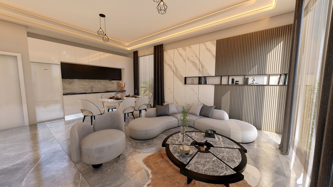 Апартаменты в Алсанджаке, Кипр, 53.7 м² - фото 4
