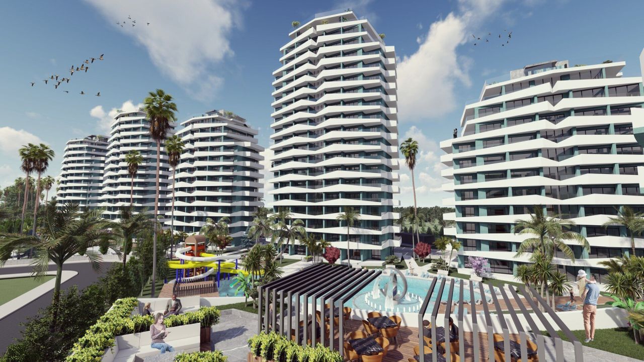 Апартаменты в Фамагусте, Кипр, 47.7 м² - фото 4
