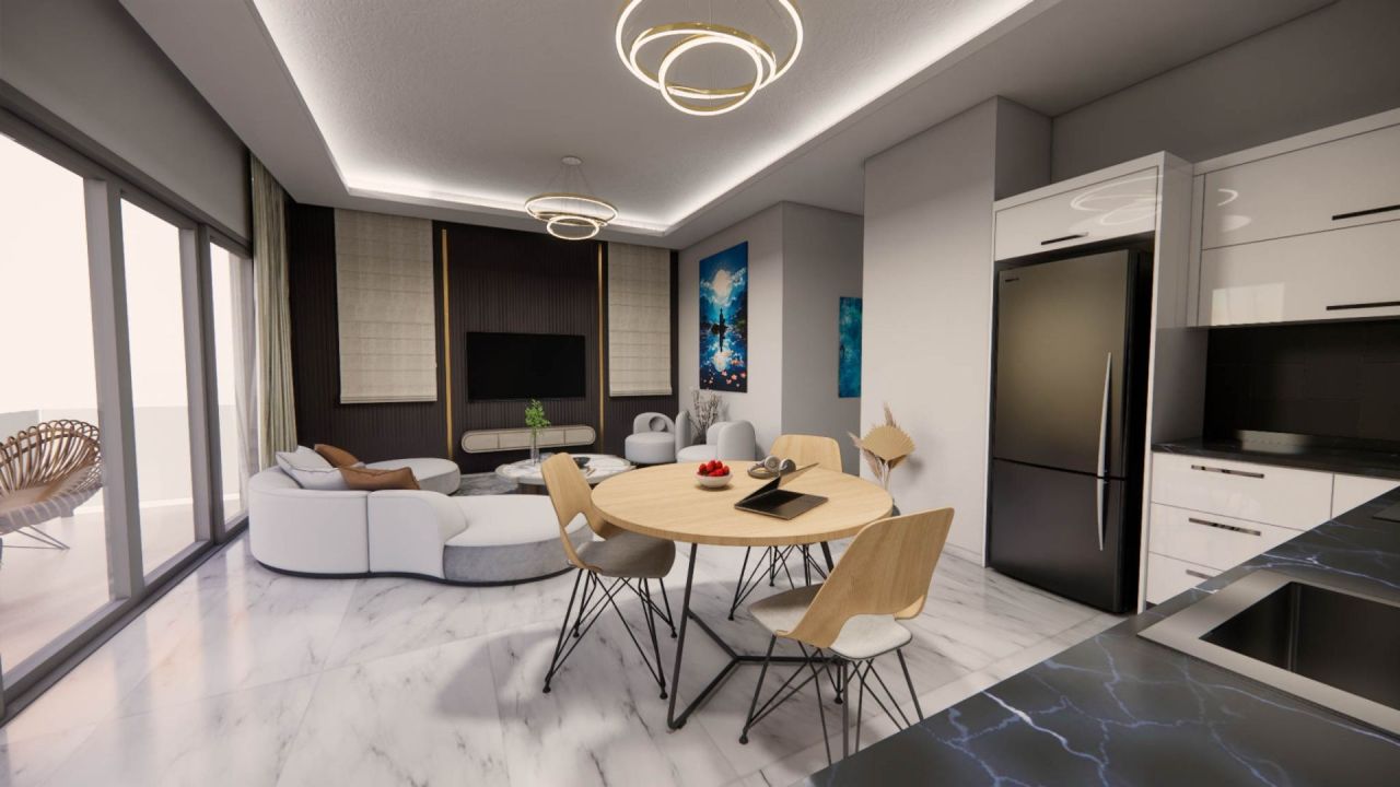 Апартаменты в Алсанджаке, Кипр, 79.5 м² - фото 4