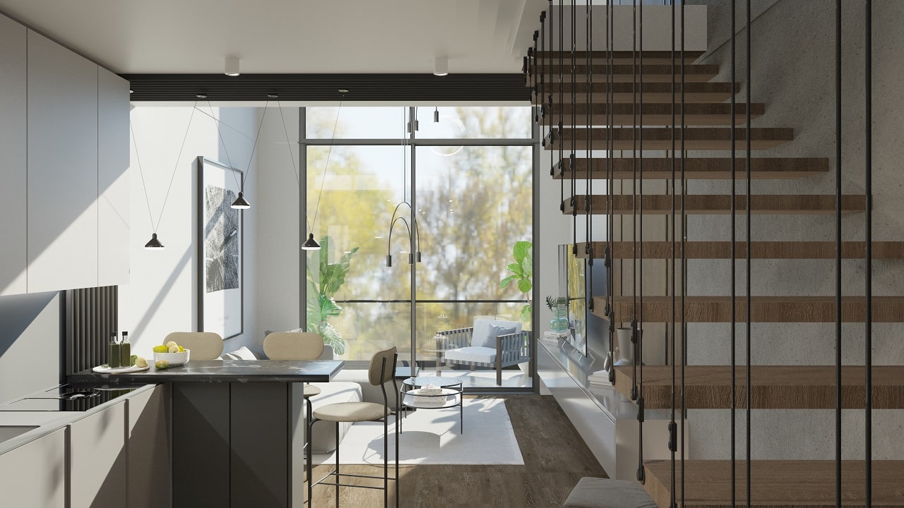 Апартаменты в Кирении, Кипр, 41 м² - фото 5