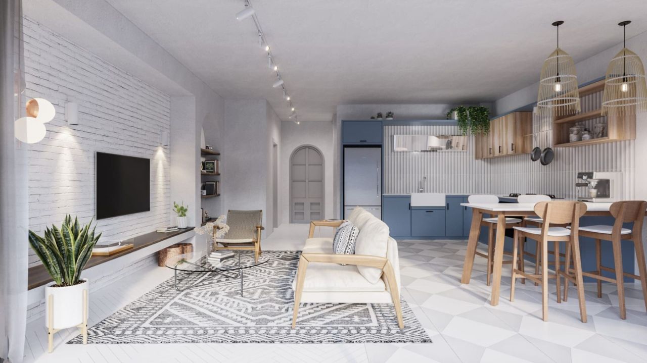 Апартаменты в Кирении, Кипр, 71 м² - фото 5