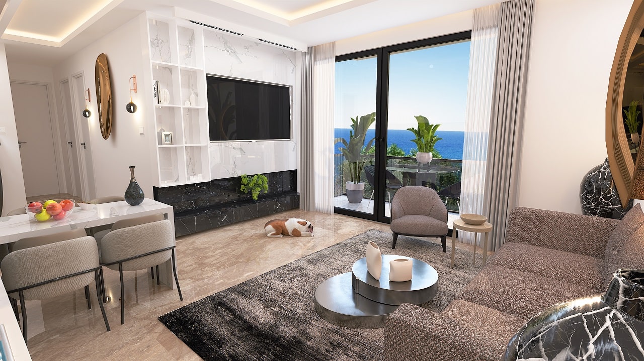 Апартаменты в Фамагусте, Кипр, 80 м² - фото 5