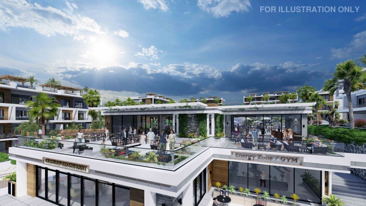 Апартаменты в Эсентепе, Кипр, 34 м² - фото 5