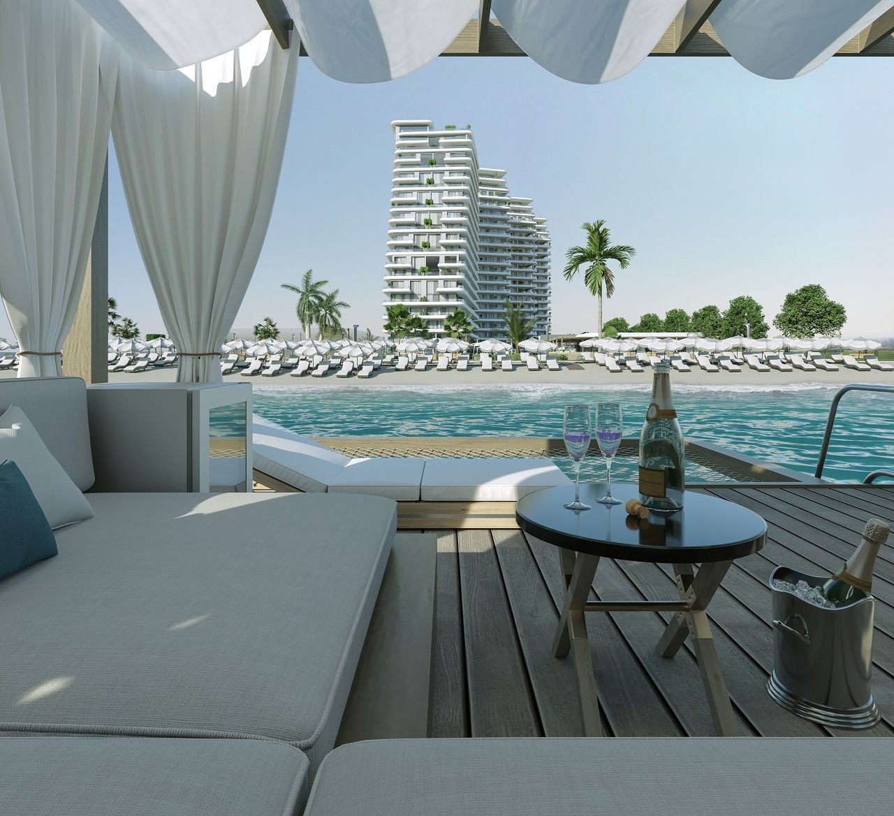 Апартаменты в Гюзельюрте, Кипр, 80 м² - фото 5