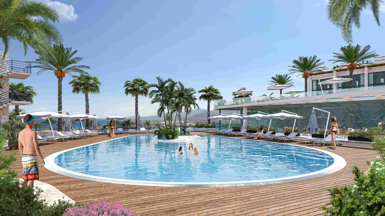 Апартаменты в Эсентепе, Кипр, 60 м² - фото 5