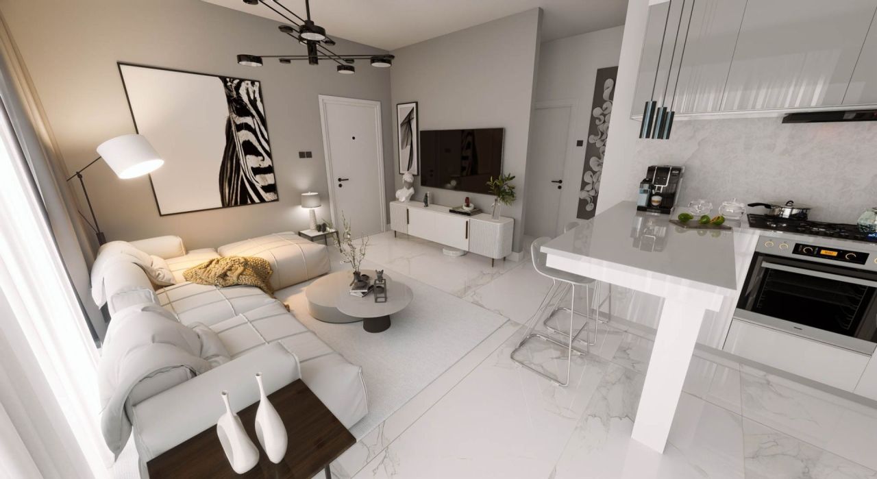 Апартаменты в Кирении, Кипр, 80 м² - фото 6