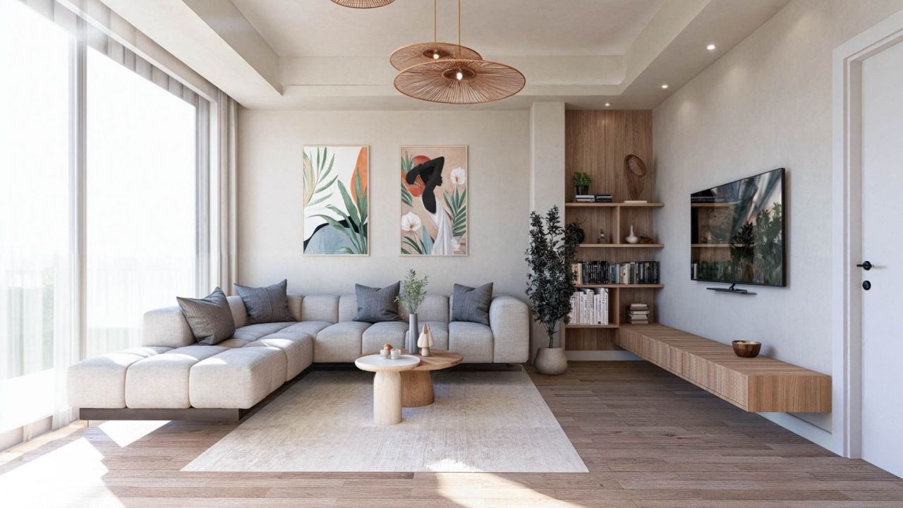 Апартаменты в Кирении, Кипр, 70 м² - фото 6