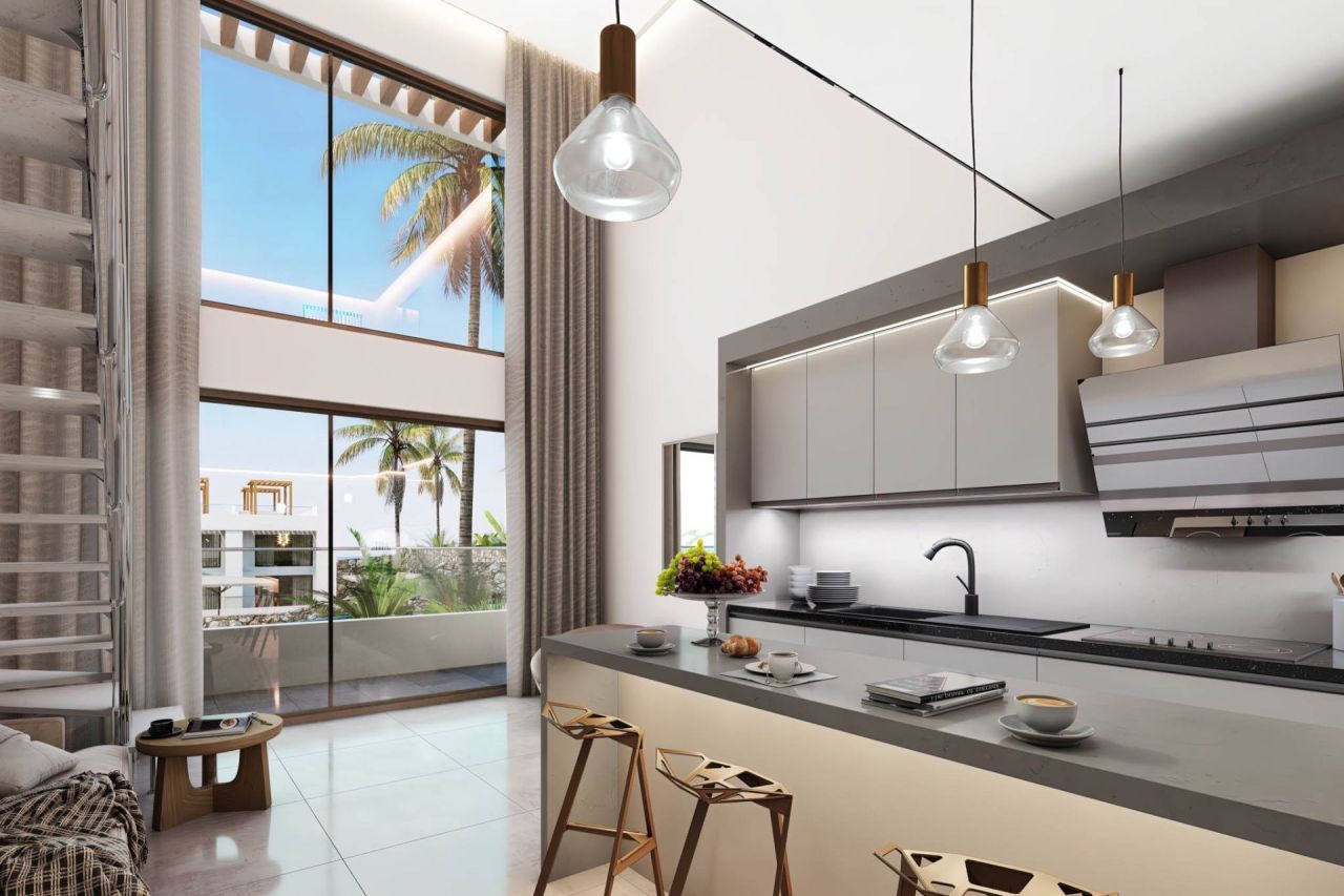 Апартаменты в Кирении, Кипр, 63 м² - фото 6