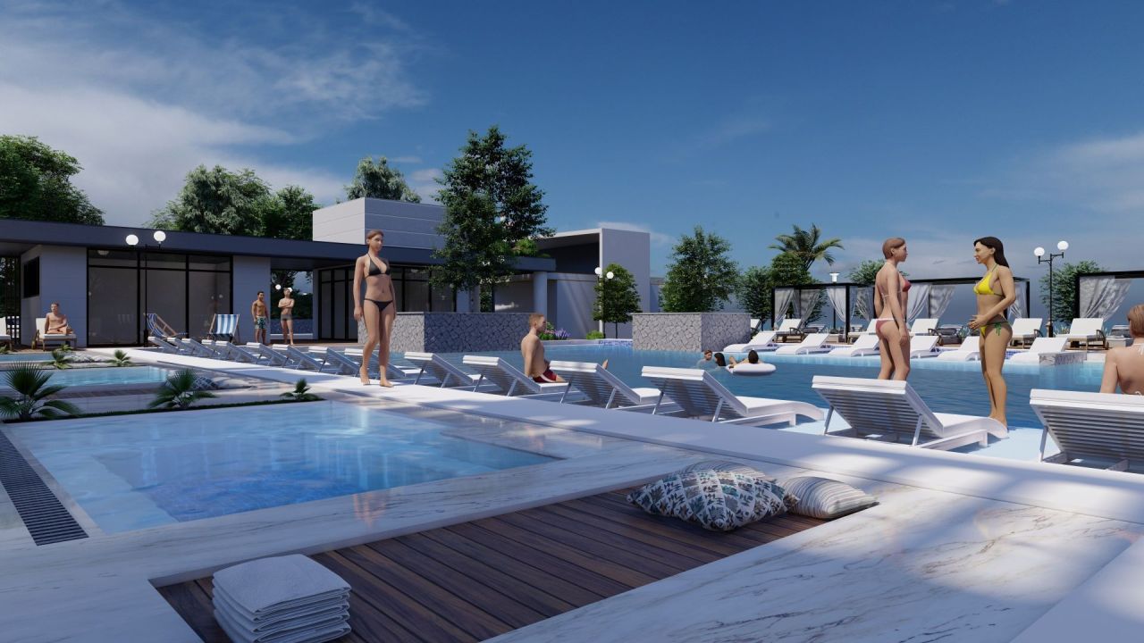 Апартаменты в Газиверене, Кипр, 50 м² - фото 6