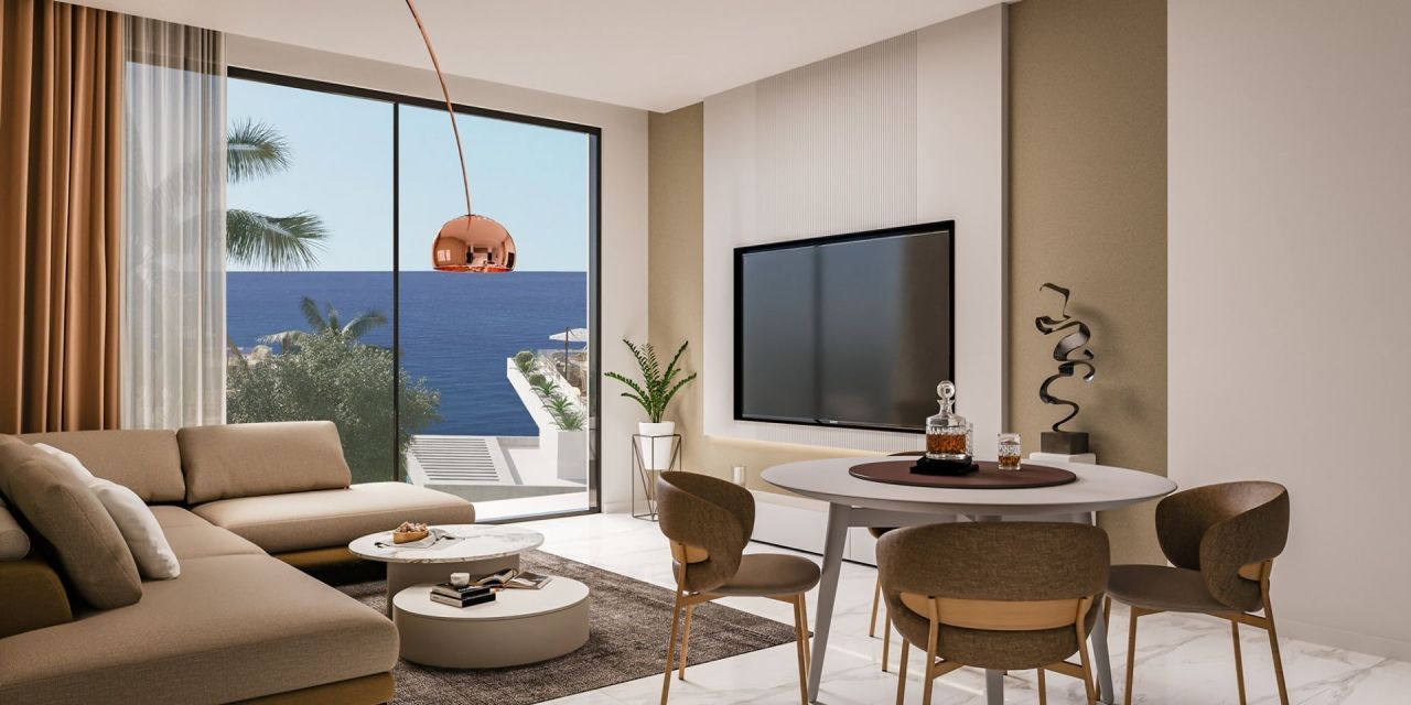 Апартаменты в Кирении, Кипр, 65 м² - фото 6