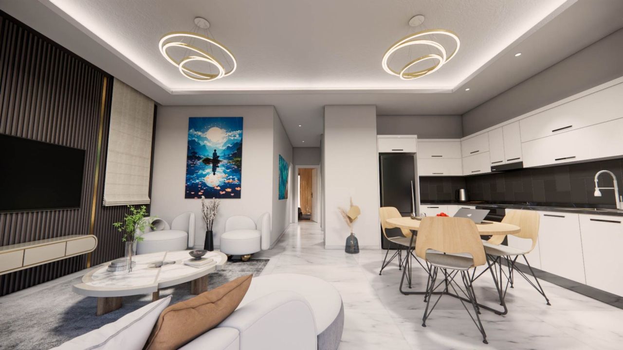 Апартаменты в Алсанджаке, Кипр, 79.5 м² - фото 6