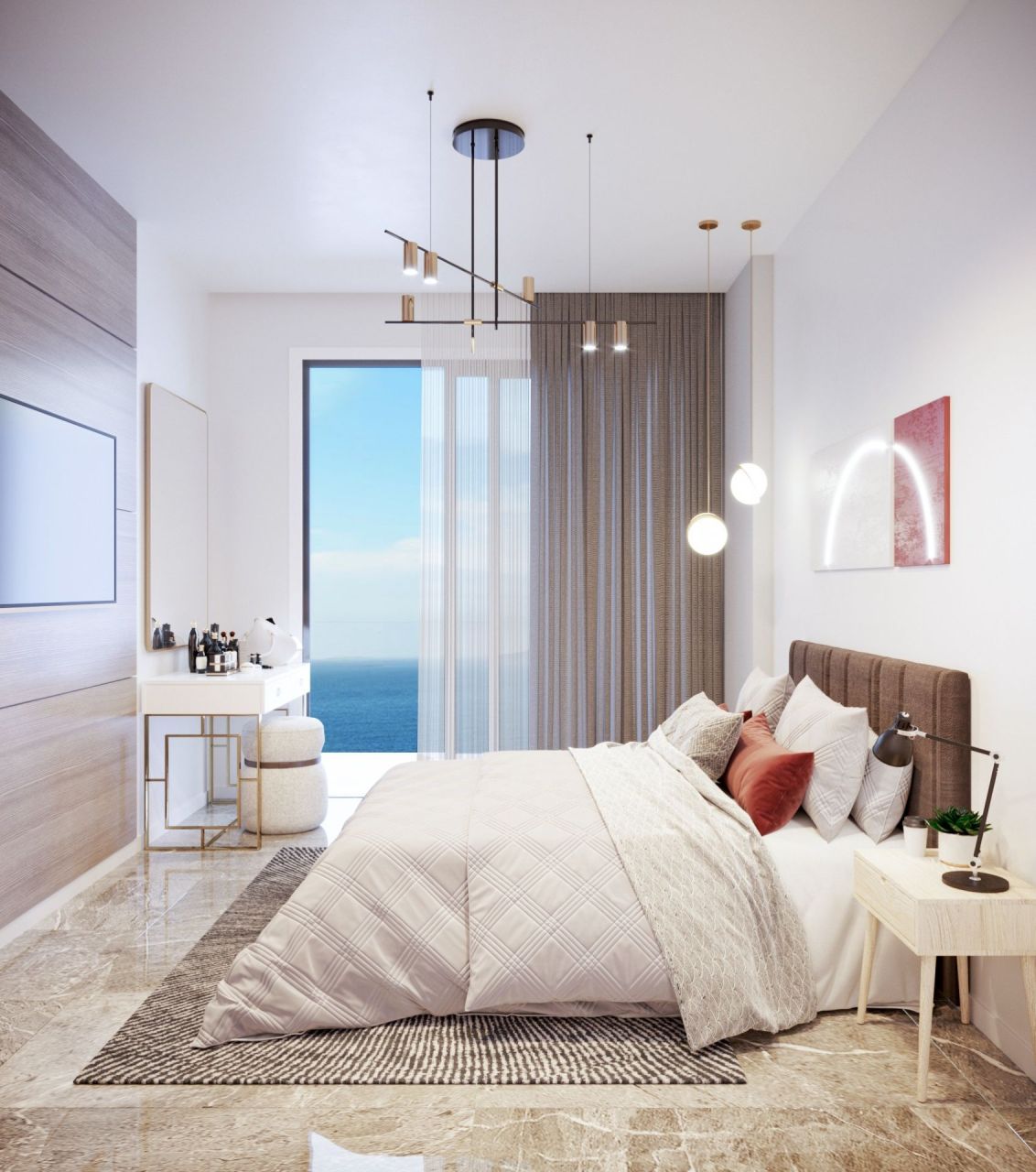 Апартаменты в Гюзельюрте, Кипр, 80 м² - фото 6