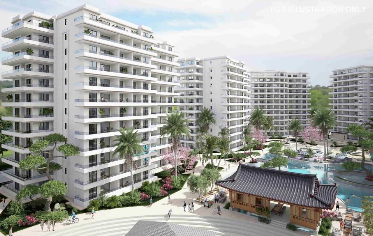 Апартаменты в Фамагусте, Кипр, 46 м² - фото 6