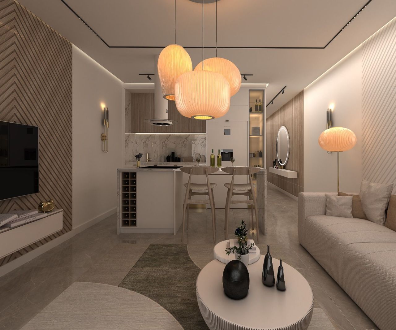 Апартаменты в Фамагусте, Кипр, 113 м² - фото 7