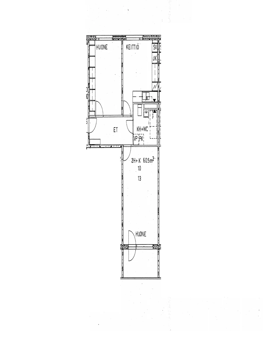 Квартира в Лиекса, Финляндия, 60.5 м² - фото 2