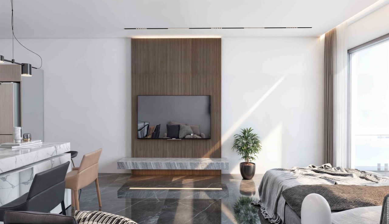 Апартаменты в Кирении, Кипр, 51 м² - фото 7