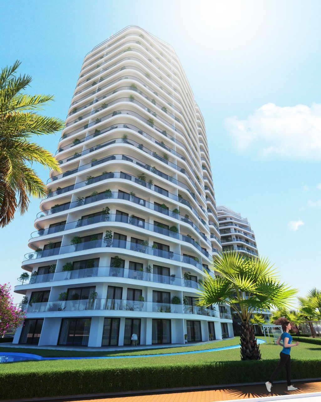 Апартаменты в Газиверене, Кипр, 34 м² - фото 7