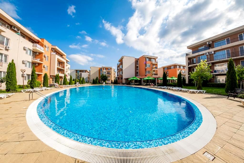 Студия на Солнечном берегу, Болгария, 38.5 м² - фото 14