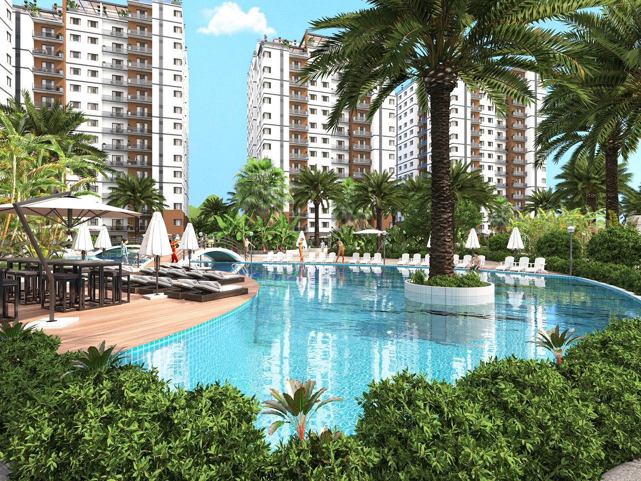 Апартаменты в Фамагусте, Кипр, 45 м² - фото 7
