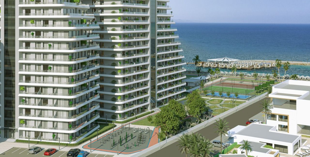 Апартаменты в Гюзельюрте, Кипр, 42 м² - фото 7