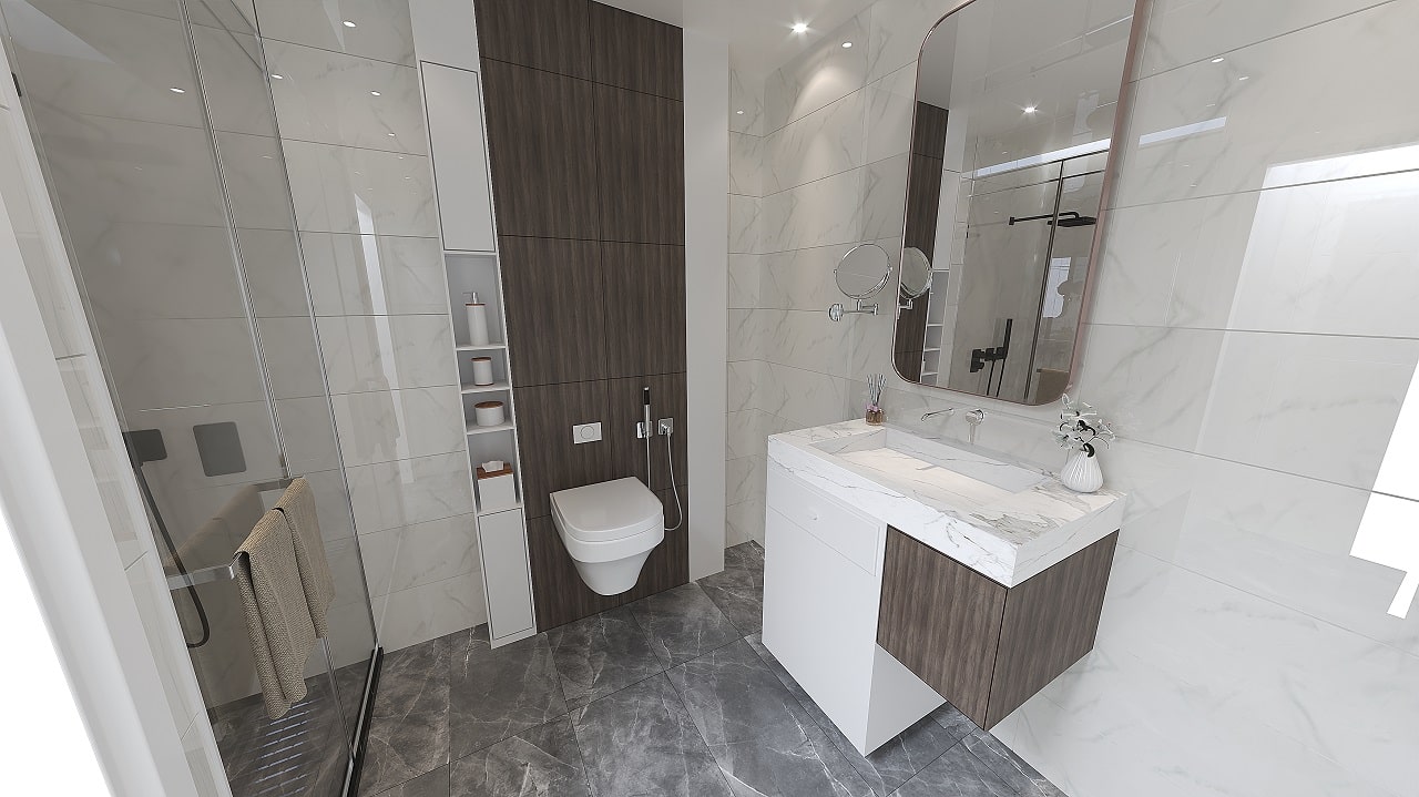 Апартаменты в Фамагусте, Кипр, 80 м² - фото 8