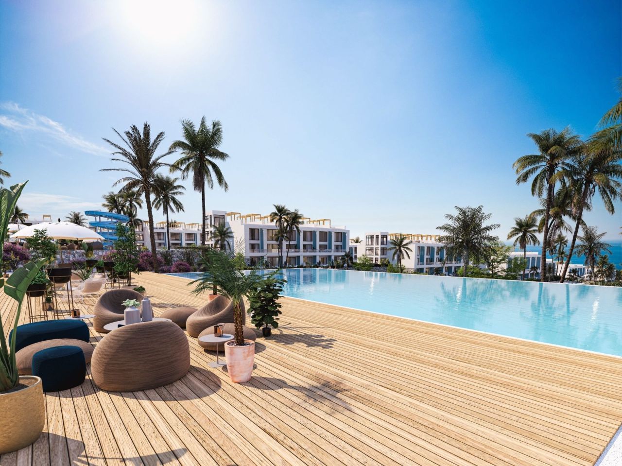 Апартаменты в Эсентепе, Кипр, 50 м² - фото 8
